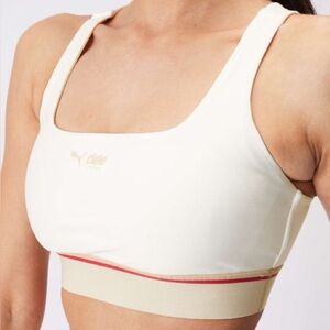 Puma Clele Ultraform Cream Sports Bra